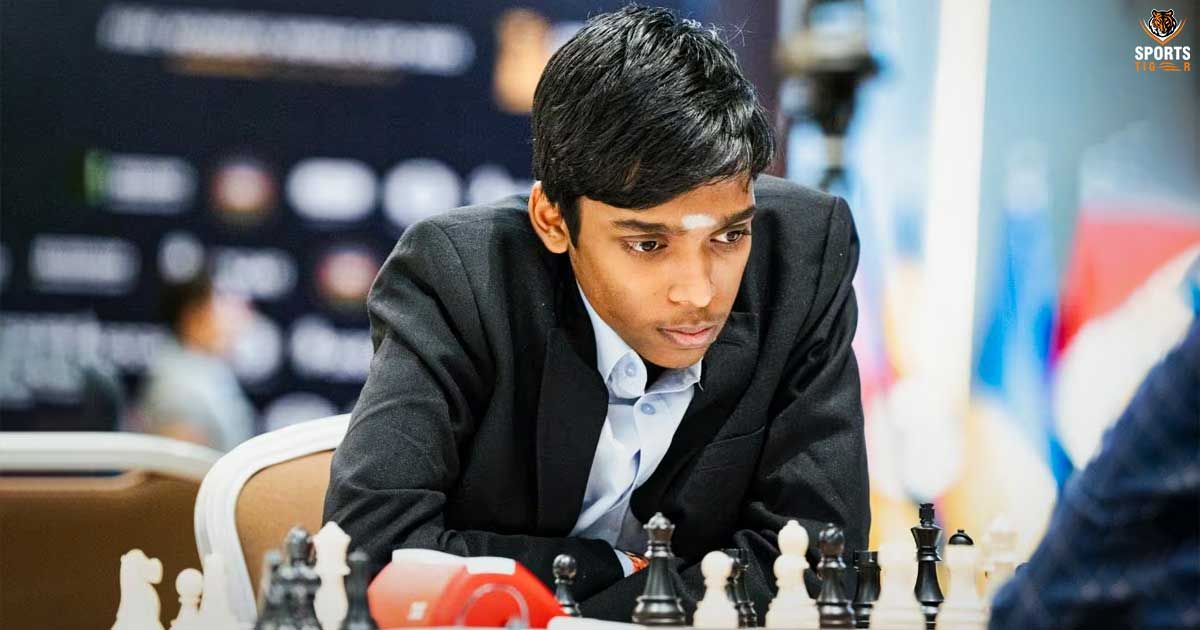 The moment his game ended Praggnanandhaa immediately went to see